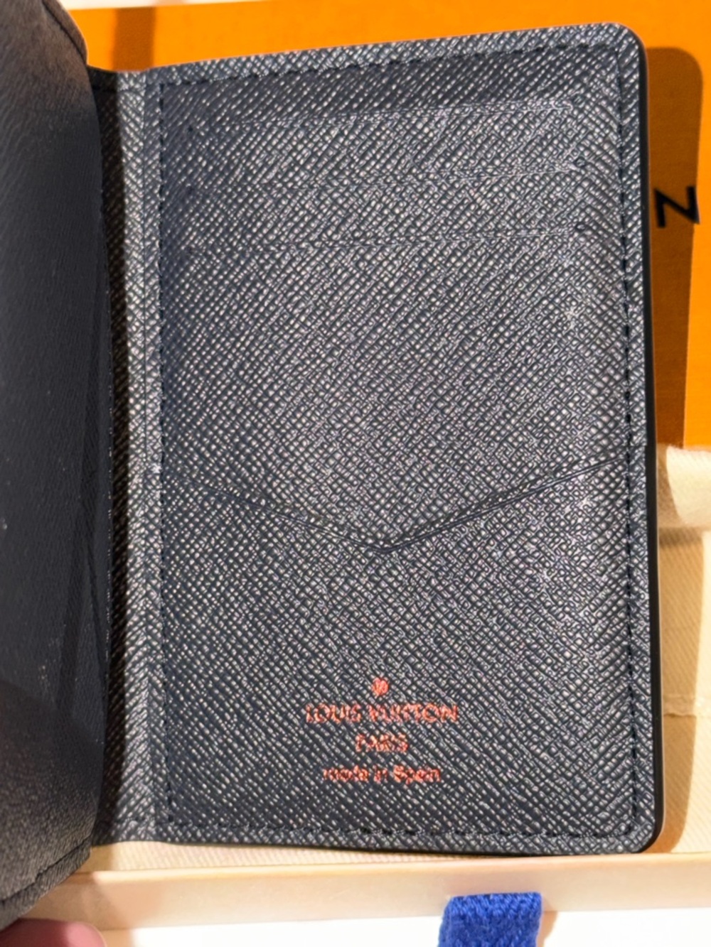 New Authentic Louis Vuitton Monogram Ink Upside Down Pocket Organizer - Picture 9 of 10